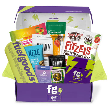 The Golf Box By Fuel Goods - Best Golf Gift Box For Women And Men, 10-12 Enhanced On Course Golf Accessories And Tournament Essentials; Golf Gifts