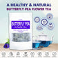 LYCKLIGA Butterfly Pea Flower Tea - 15 Pyramid Tea Bags, Antioxidant Blue Tea, Pack of 2