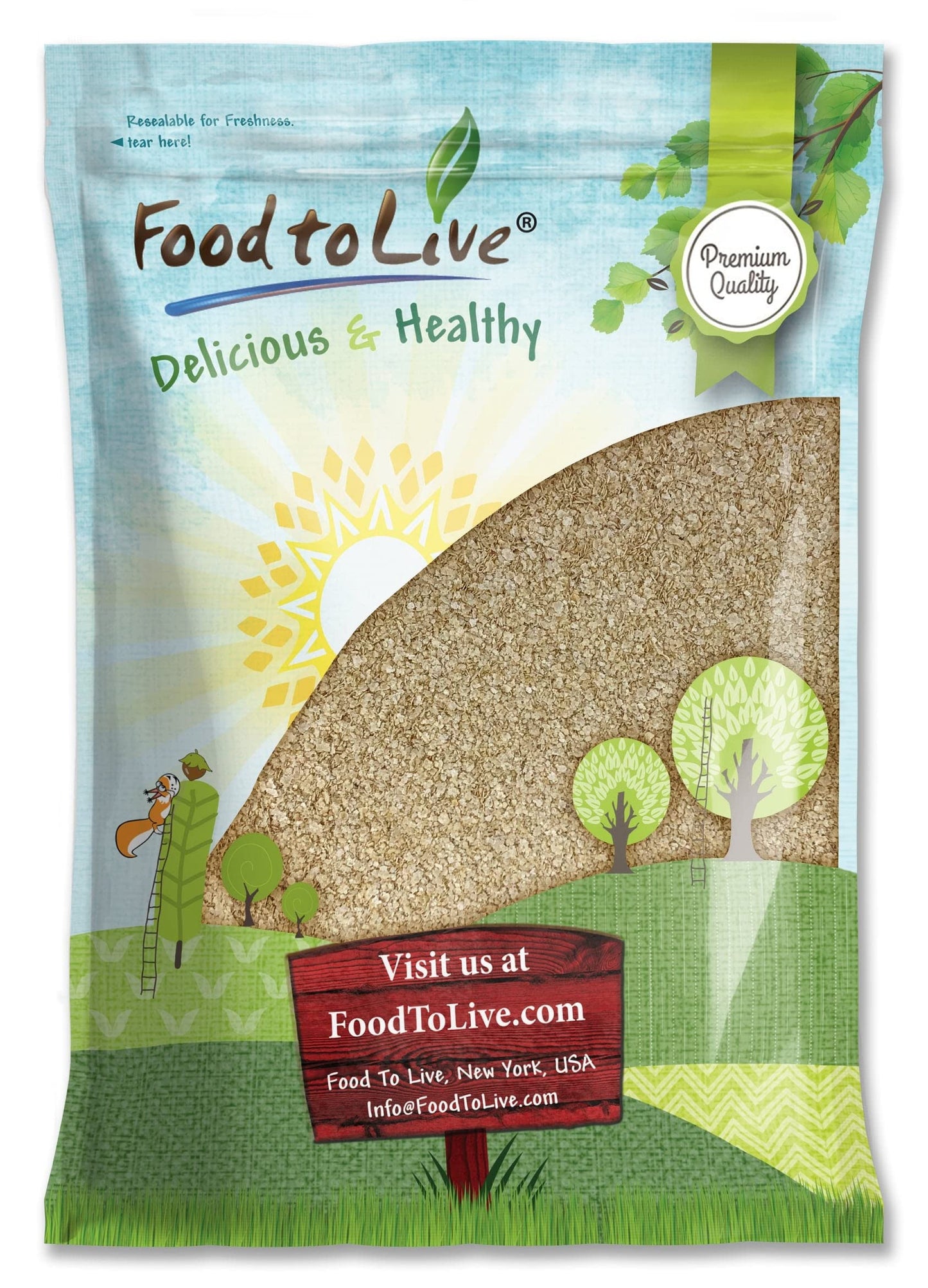 Food to Live Amaranth Flakes, 7.5 Pounds - Flaked Whole Amaranth Seeds, Vegan. Natural Thickener. Good Source of Protein. Great 
