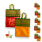 Lovenspire Haldi Kumkum Packets Bulk 10 Pc Handbag Style Mini Packs Enhanced Sindoor And Turmeric Powder Combo - Hindu Thamboolam Set For Indian Wedding Havan Durga Puja Festive Essentials Return Gift