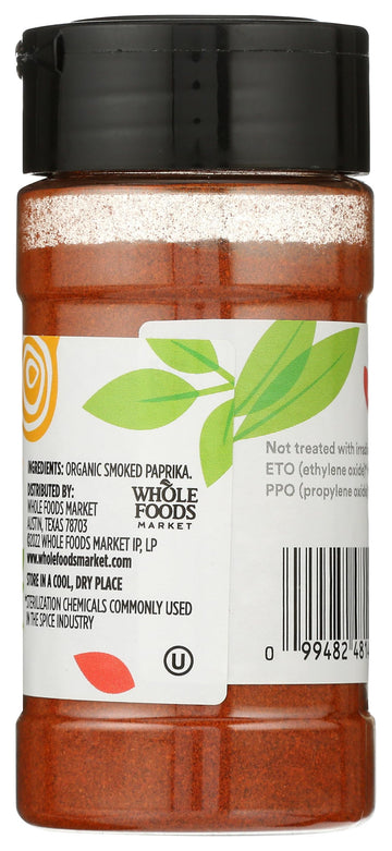 365 by Whole Foods Market Smoked Paprika, 1.87 Ounce, Flavorful Spice for Cooking, Pack of 1