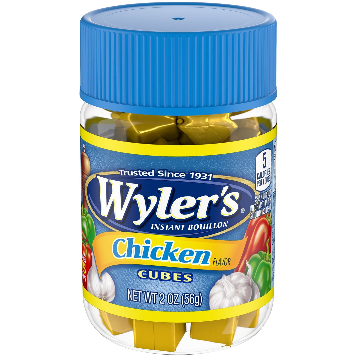 Wyler'S Instant Bouillon Chicken Flavored Cubes (2 Oz Jar)