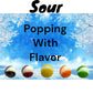 Klub Bulk Premium Freeze Dried Candy Sour Dried Crunchy Comets-1 Lb Fruity Crispy Crunchy Sour Candy Popping Into A Unique Shape