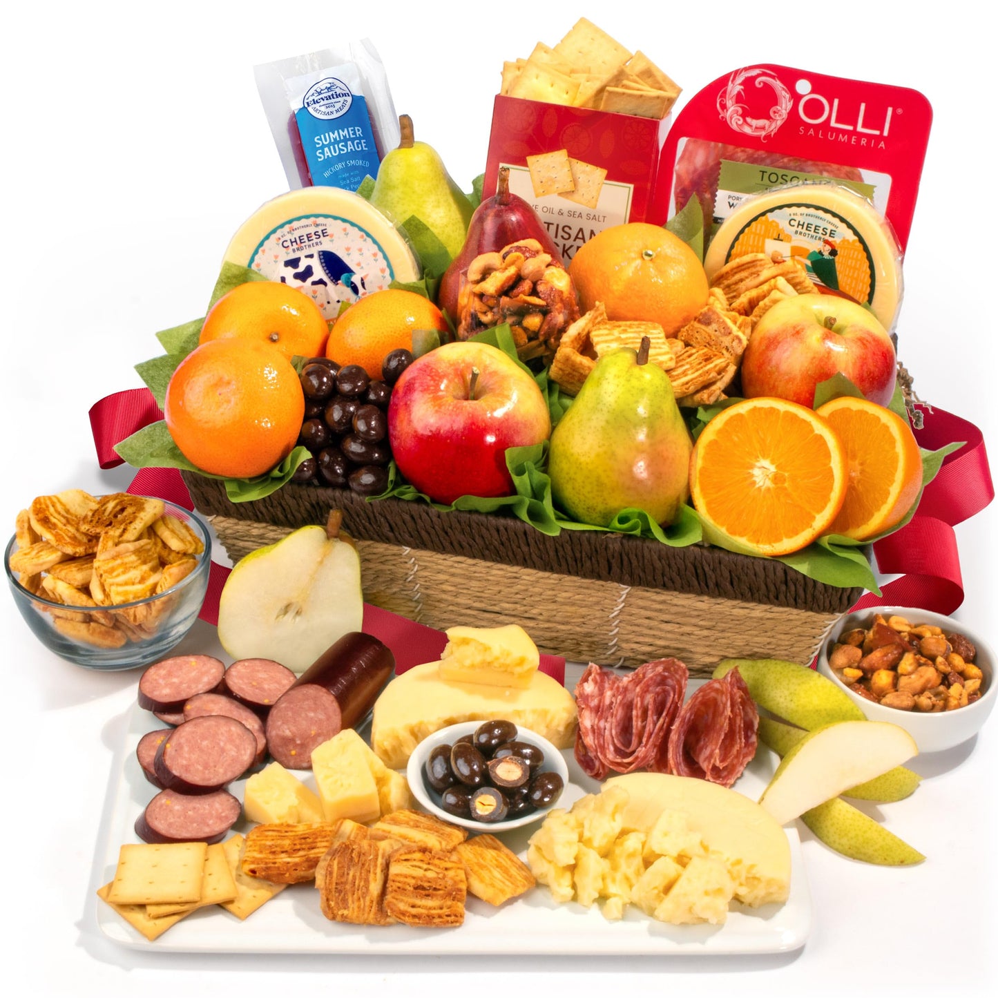 A Gift Inside Sweet & Savory Farmstead Fruit Basket