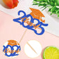 1 Pcs Class Of 2025 Cake Topper Glitter Graduation Cap Cake Pick 2025 Congrats Grad Cake Decoration For 2025 Graduation Theme Pa