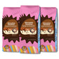 Crazy Cups Chocolate Hazelnut Ground Coffee, Medium Roast, 10 oz Bags, Pack of 3