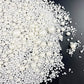 KOOTIPS Sprinkles Sugar Pearls Mix, 120g, White Cupcake Cake Topper, Cookie Decorating Nonpareils
