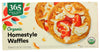 365 Everyday Value, Organic Homestyle Waffles, 6 ct, (Frozen)