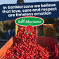 La San Marzano Tomato Basil Sauce, 24 Oz, Pasta Sauce Made In Italy, All Purpose Tomato Enhanced Quality, All Natural, Mediterranean Diet, Non Gmo, Vegan, Gluten Free