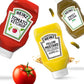 Heinz Tomato Ketchup, Relish, and Mustard Picnic Pack, 3 Count (Pack of 2)