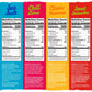 The Good Bean Crunchy Chickpeas - Variety Pack - (6 Pack) 6 Oz - Sea Salt, Chili Lime, Sweet Sriracha, And Classic Hummus Roaste