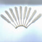 SWEETNEST Classic Rock Candy Sticks - Individually Wrapped, 18 Count, Clear White
