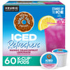 The Original Donut Shop Iced Refreshers, Mango Dragonfruit Lemonade Flavor, Keurig Single Serve K-Cup Pods, 60 Count (6 Packs of