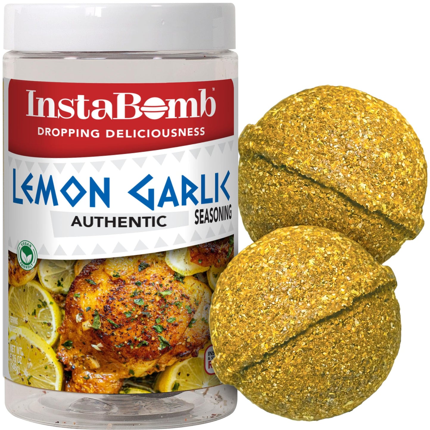 Lemon Garlic Burst Item - Zesty Lemon  Garlic And Fresh Herbs Make Up This Bold Greek Inspired Dish. Just Add Protein And Water! (1-Jar)