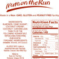 Nuts on the Run Coconut Almonds - Vegan, Gluten-free, Kosher - 4.75oz (Pack of 3)