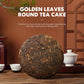 Khs Organic Ripe Pu Erh Tea Cake, 3.53 Oz Usda Certified Organic Puerh Tea Cake, No Dust Production Workshop, Aged Chinese Yunna