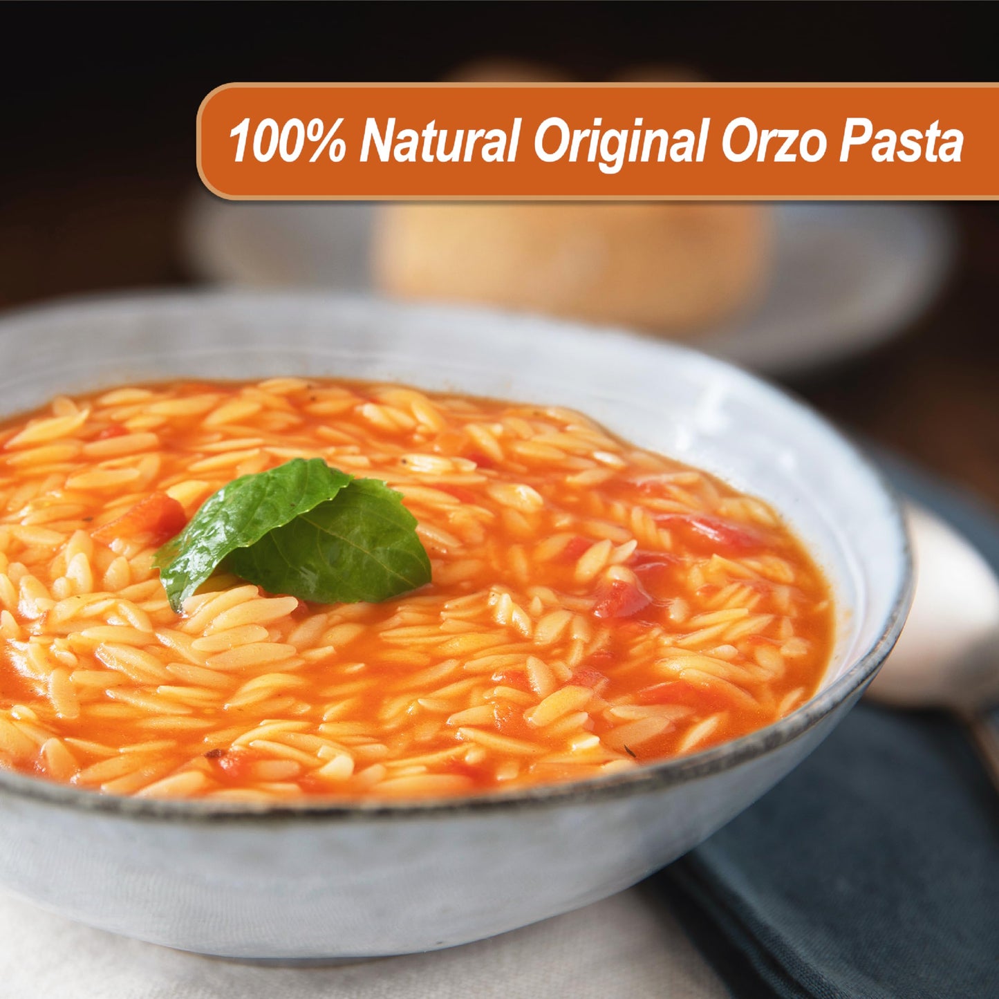 Barons Orzo Pasta Original | 2 Pack Of 21.16Oz Kosher Jars | Natural Israeli Rice-Shaped Orzo For Soups, Casseroles & Salads | C