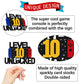 Level 10Th Unlocked Sign Cake Topper Happy 10Th Birthday Level Up Tenth Cake Decorations For Video Game Controller Themed Kids B