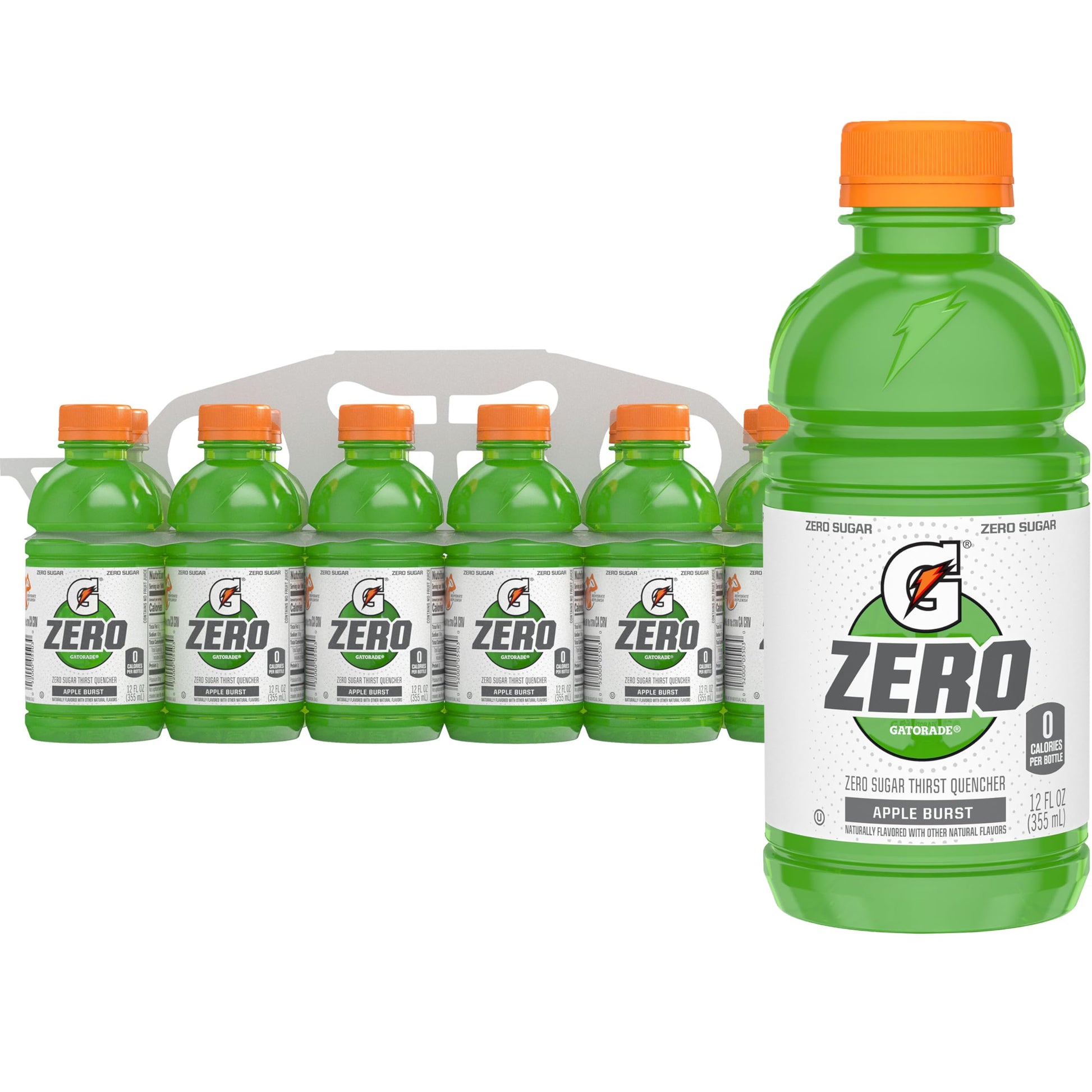 Gatorade Thirst Quencher Sports Drink, Orange, 12 Fl Oz (Pack of 12), Electrolytes for Rehydration