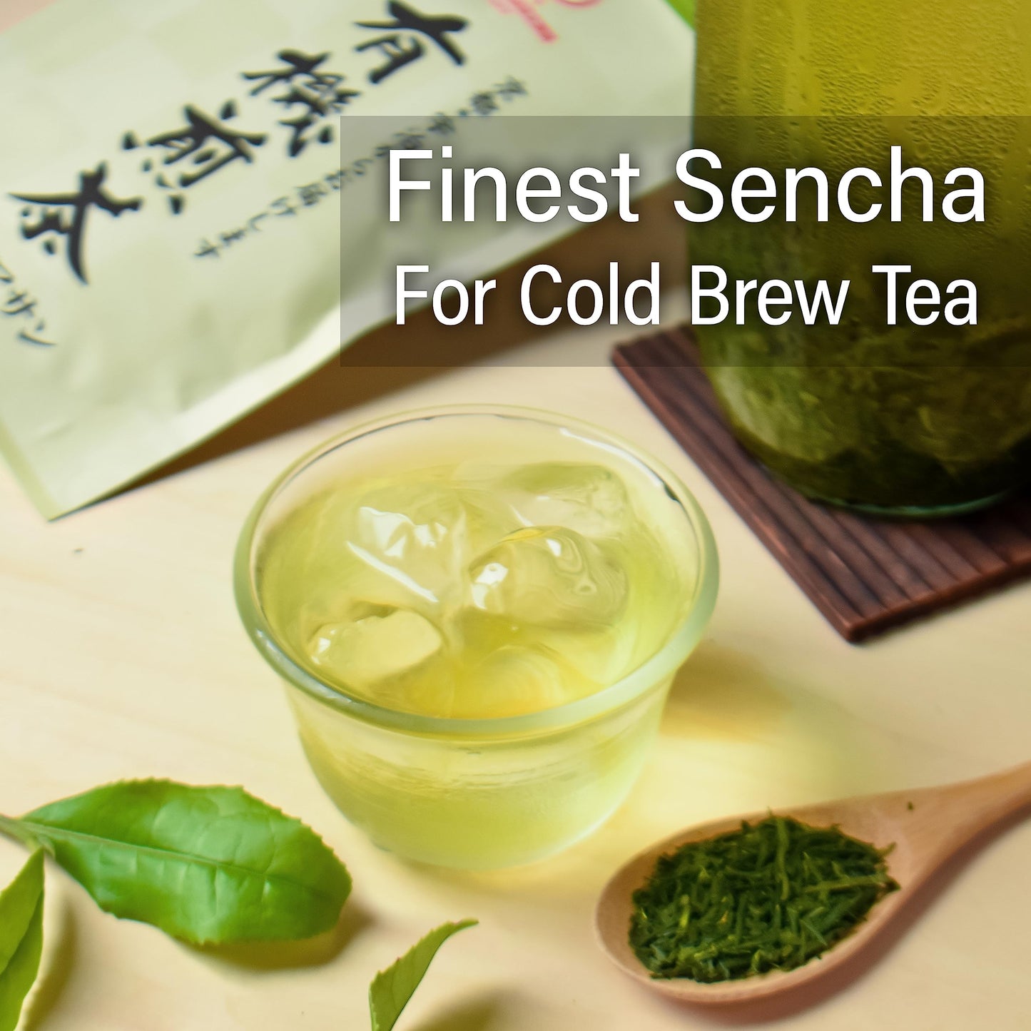 Green Tea Leaves Sencha, Jas Certified Organic, Japanese Tea, Uji-Kyoto, 80G Bag ?Yamasan?