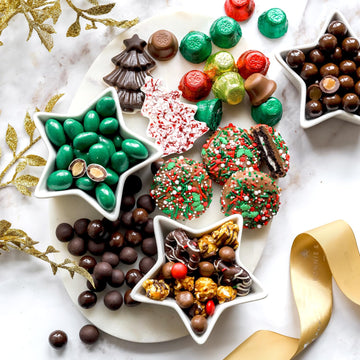 Gift Basket, Gift Tower, Candy Gift Box, Assortment Tray- Men, Women, Children Kids & Families- Chocolate- Bonnie And Pop (Chris