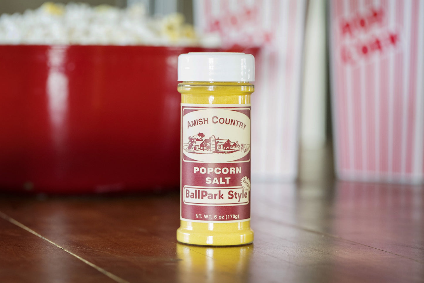 Amish Country Popcorn | 6 Lb Baby White, 30 Oz Cocounut Oil, 6 Oz Buttersalt Bundle | Old Fashioned, Non-Gmo And Gluten Free (Va