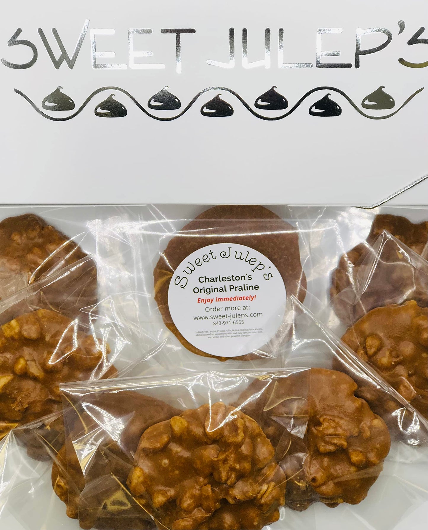 Authentic Original Charleston Pralines Creamy Southern Pecan Candy