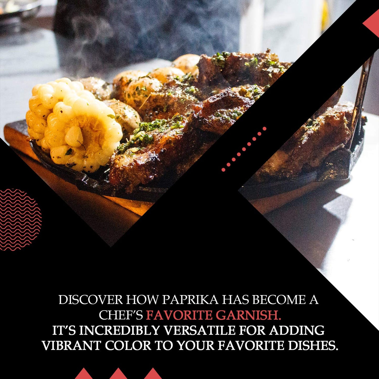 The Spice Lab Smoked Paprika Powder - High Color ASTA 120+ - 1.8 oz - Vegan, All Natural, Kosher, Non-GMO, Gluten Free