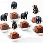 Ercadio 24 Pack Black Bear Cupcake Toppers Black Bear Cupcake Picks Animal Cupcake Picks Bear Birthday Cupcake Decorations For B