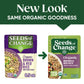 SEEDS OF CHANGE Certified Organic Brown & Red Rice with Chia & Kale, Organic Food, 8.5 OZ Pouch - Pack of 12