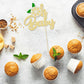 1Pc Lemon Oh Baby Cake Topper Gold Glitter Fruit Theme Oh Baby Lemonade Party Cake Decorations For Lemon Theme Baby Shower Kids