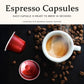 Segafredo Zanetti Espresso compact pieces - Medium-Dark Roast Aluminum Pods for Nespresso - 10 Count (Pack of 4)