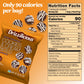 Drizzilicious Mini Rice Cakes Cookies & Cream, Vegan, Gluten Free, 0.74 oz (Pack of 10)