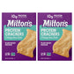 Miltons Protein Crackers, Crispy Sea Salt, Gluten Free, 10g Plant-Based Protein, 4.25 Oz, Pack of 2