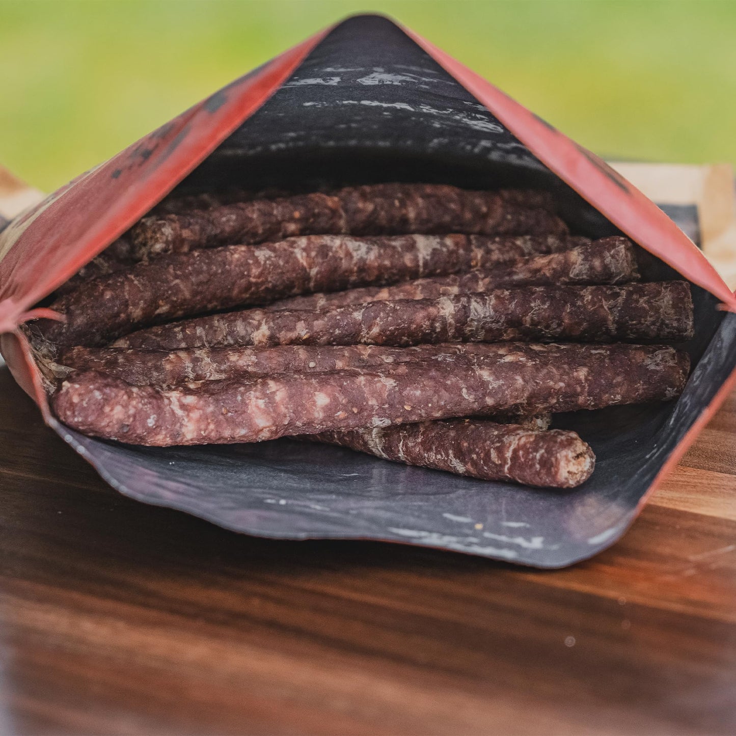 Biltong Depot - Natural Droewors (1 lb) 16oz South African Droewors Beef Sausage Sticks Keto and Paleo Certified Air-Dried Sausa