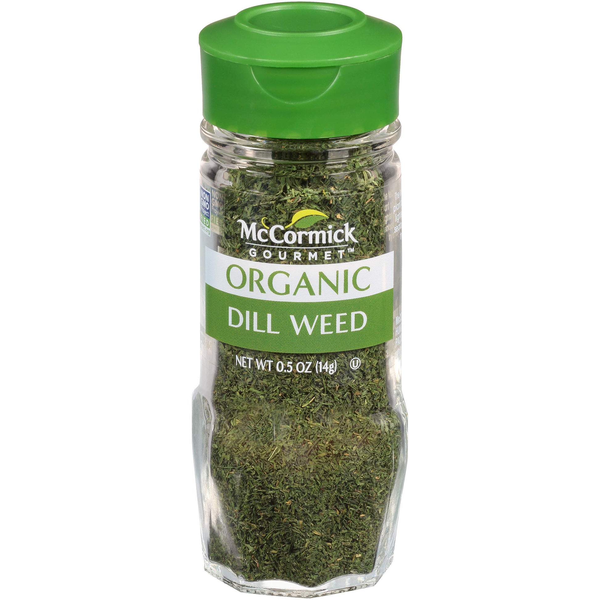 McCormick Gourmet Organic Dill Weed, 0.5 Oz - Culinary Herb, Pack of 1