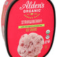 Aldens, Organic Strawberry Ice Cream, 48 oz (Frozen)