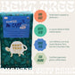 Bent Tree Coffee Roasters Organic Whole Bean Coffee, Quarter Caff Blend, Dark Roast, 12oz, Low Caffeine, USDA Organic
