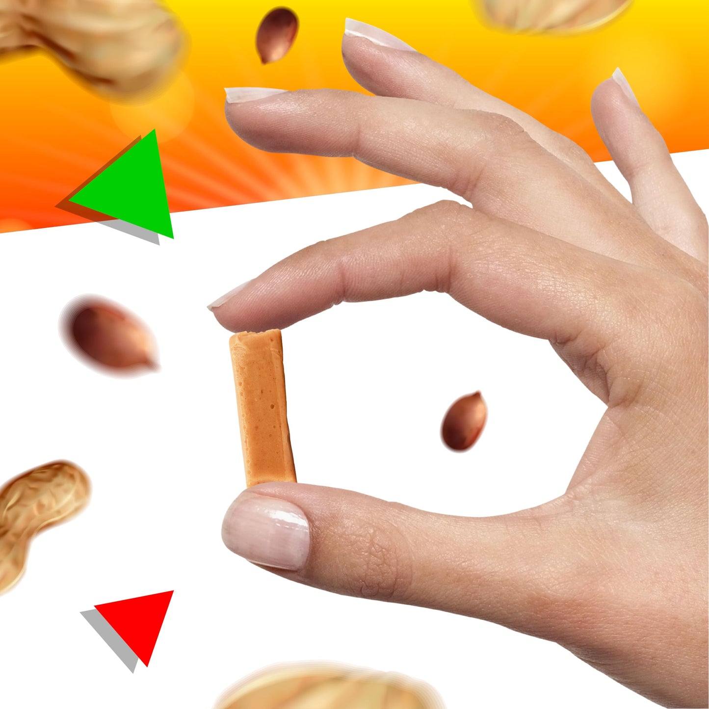 LaetaFood Mary Jane candy Peanut Butter Flavored Taffies 1 Pound Bag