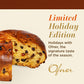 Classic Genovese Panettone with Candied Fruits and Raisins 35.3 oz - Naturally Fermented Buttery Dough - Traditional Holiday Cake - Ofner