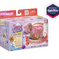 Goliath Tasty Tinies Bake Shop Strawberry Cake Mix Kit with Rainbow Pop Sprinkles and Pink Vanilla Frosting Mix | Bake & Decorat