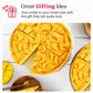 Davids Cookies Mango Cheesecake - 10 Pre-sliced Dessert, 14 pcs, Great Gift Idea for All Ages, Model BS683