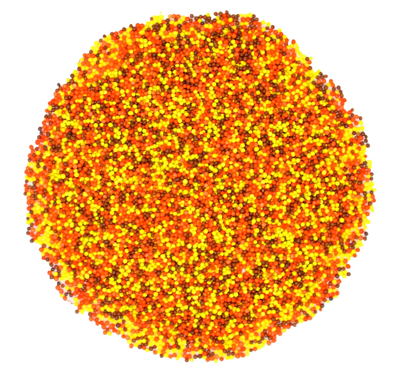 Mystic Sprinkles Colors of Autumn Nonpareils Mix 3.8oz Bottle