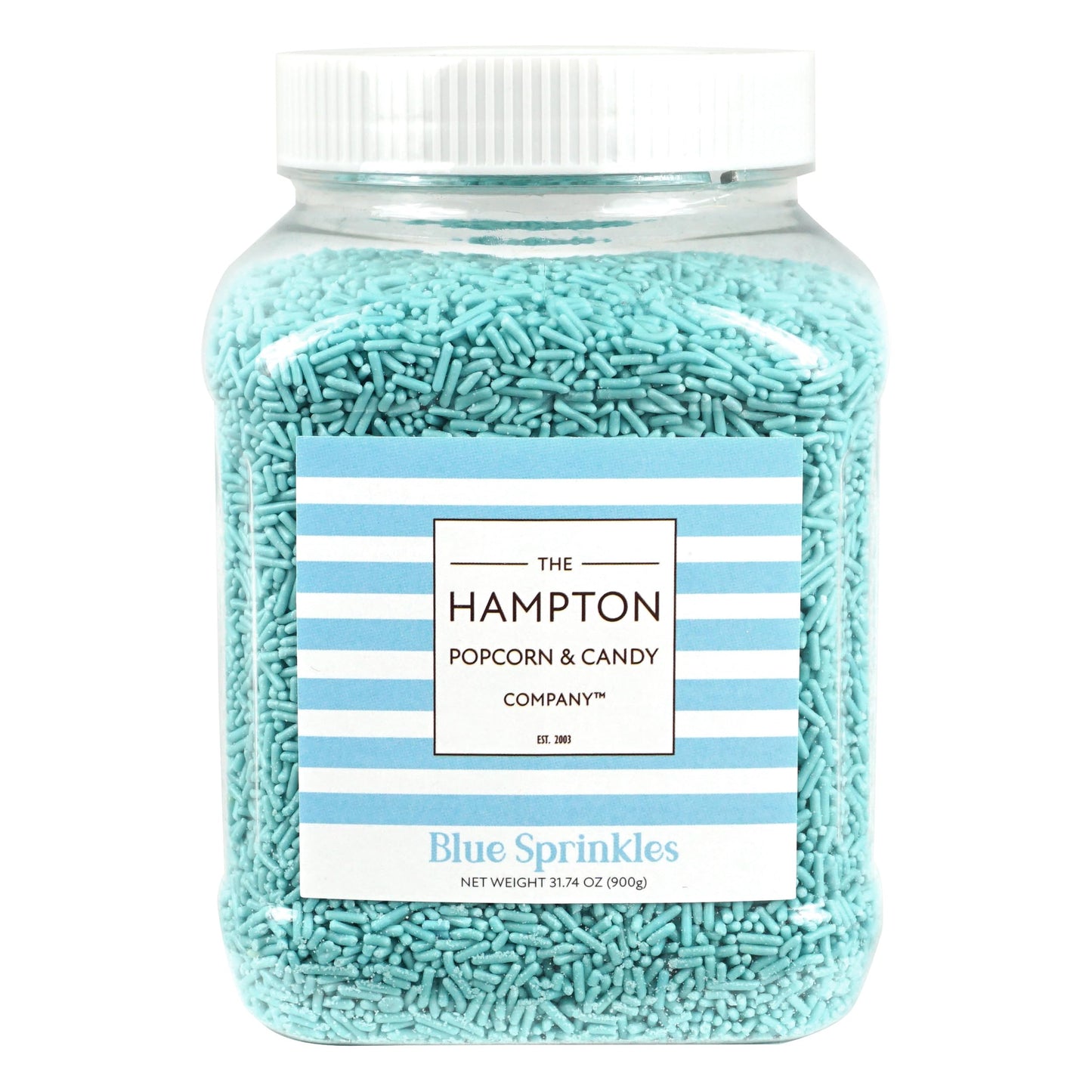 Blue Sprinkles Jimmies 1.98 Pounds Container, Blue Sprinkles For Cupcakes, Cake Sprinkles, Sprinkles For Baking, Ice Cream & Mor