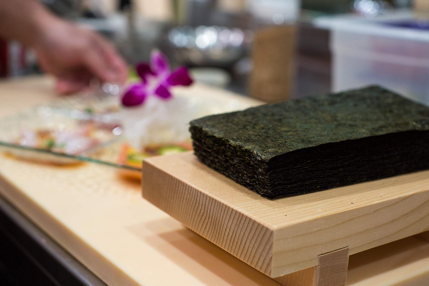 Little Jasmine Usda Organic, Non-Gmo Roasted Nori Seaweed-10 Full Sheets, Made In Usa