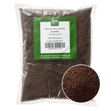 Monterey Bay Herb Co. Chicory Root Roasted | Ragged Sailors, Blue Dandelion, Horseweed | Add To Tea Blends, Used As Coffee Subst