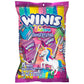 Winis Unicorn | Chewy Taffy Pops | Cotton Candy Flavored | Sharing Size 4.3 Oz Bag - 15 Pieces