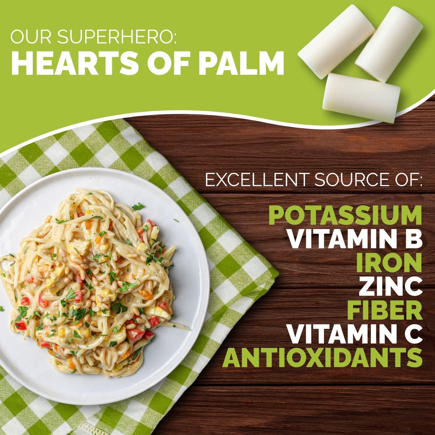 Palmini Linguine Pasta | Low-Carb  Low-Calorie Hearts of Palm Pasta | Keto  Gluten Free  Vegan  Non-GMO  Plant Based  Healthy Noodles | As Seen on Shark Tank |(12 Ounce - Pack of 12)