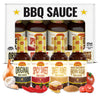Country Bob's BBQ Sauce Variety Pack - Spicy Sweet, Original, Hickory & Brown Sugar, Sweet Honey, Savory Marinades for Grilling,