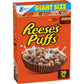 Reeses Puffs Chocolatey Peanut Butter Cereal, 29 oz Giant Size, Kid-Friendly Breakfast
